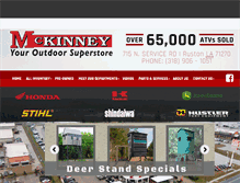 Tablet Screenshot of mckinneyhonda.com